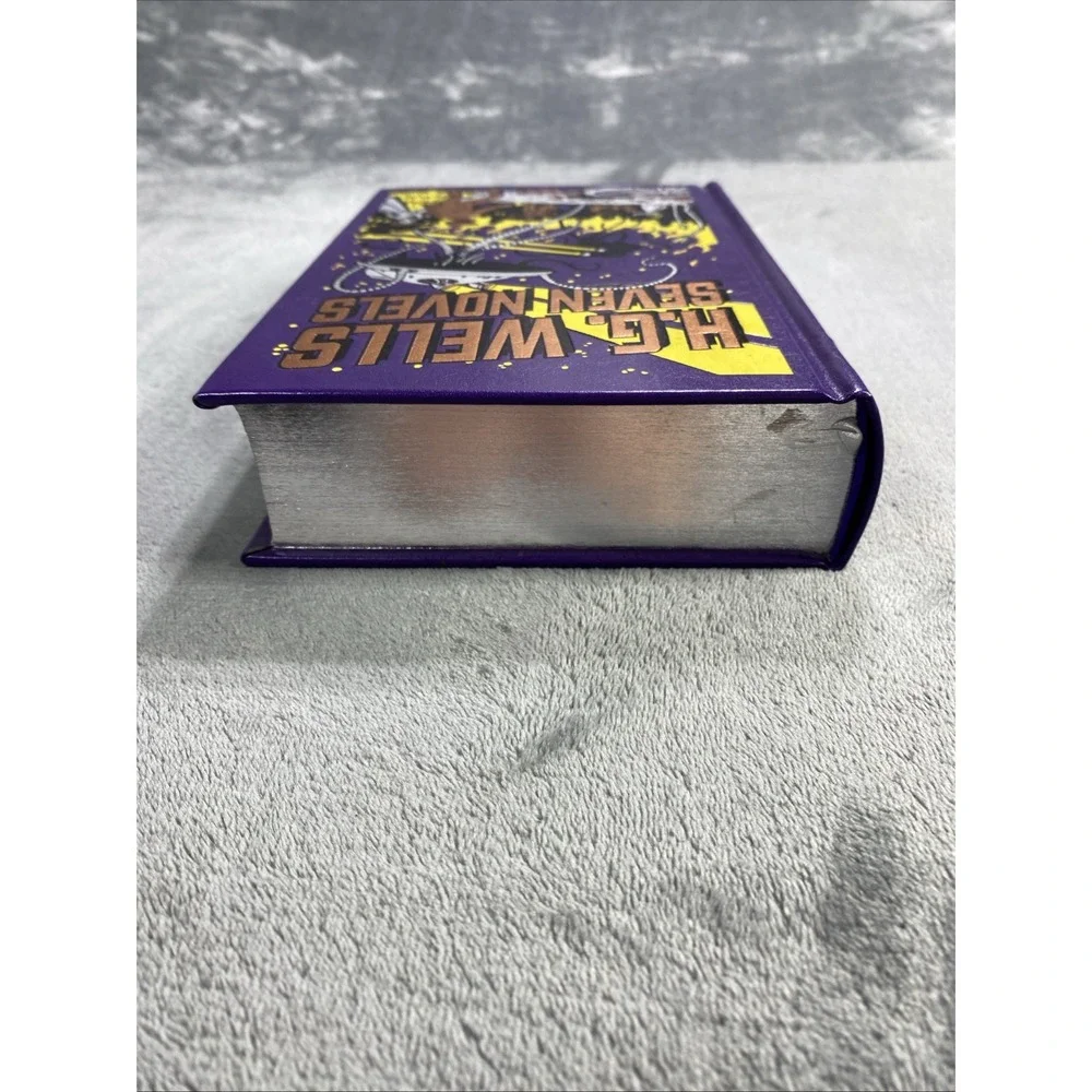 H.G. Wells Seven Novels Book Exclusive Deluxe Barnes & No Leatherbound Hardcover